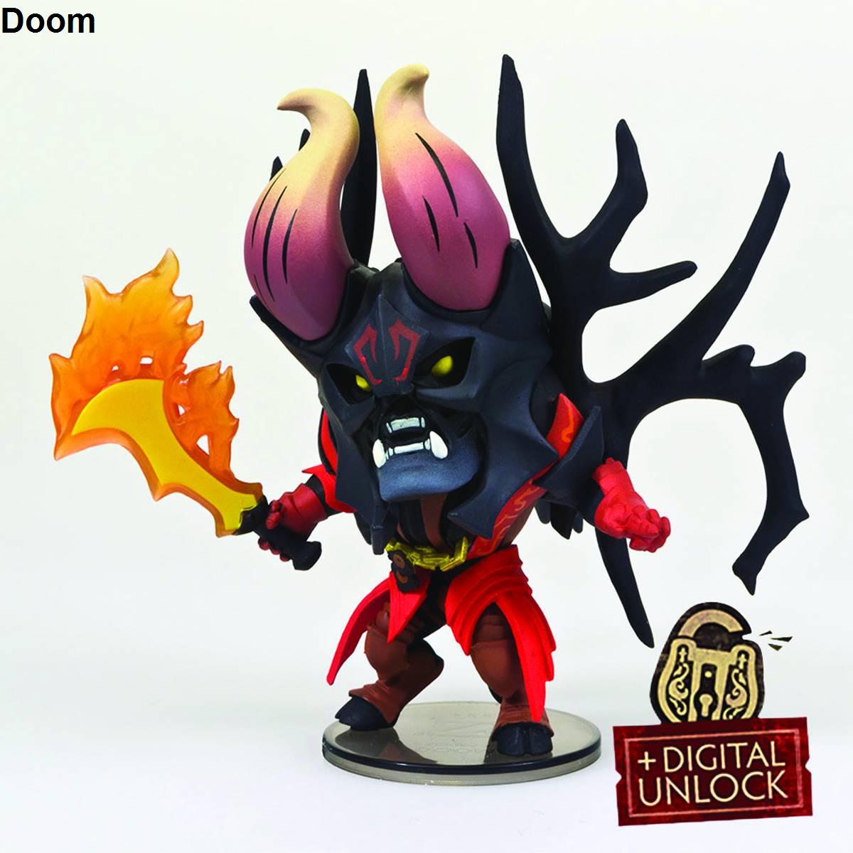 Mighty Fine DOTA 2 Demihero Doom Figure